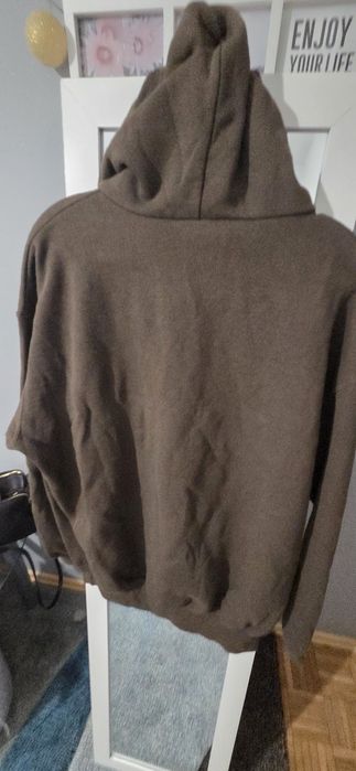 Bluza brązowa z kapturem