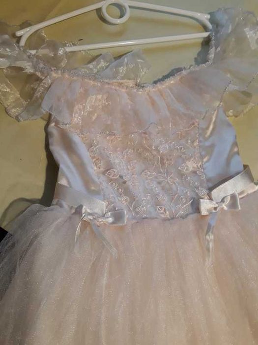 Sukienka tiulowa "księżniczka"-słodka jak wata cukrowa