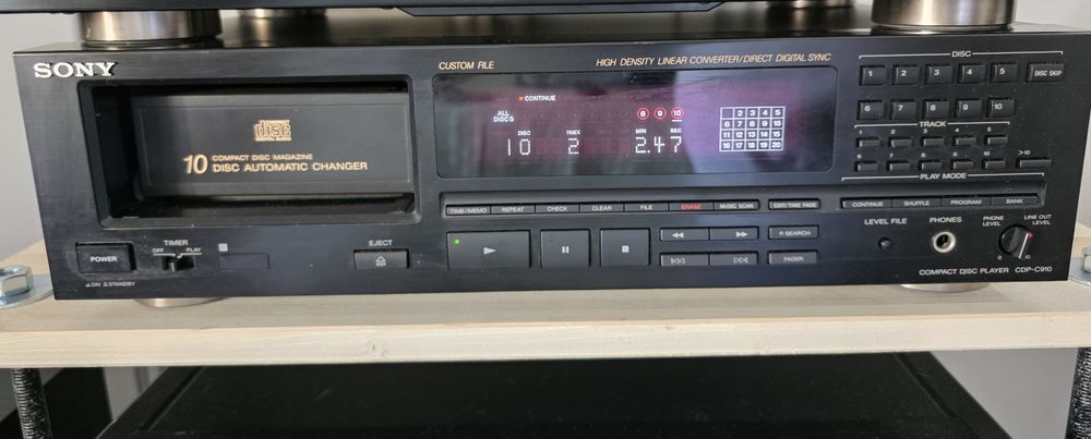 Vendo Sony CDP-C910 HI-FI PREMIUM