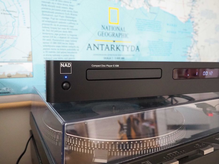 Odtwarzacz CD NAD C 538 jak nowy