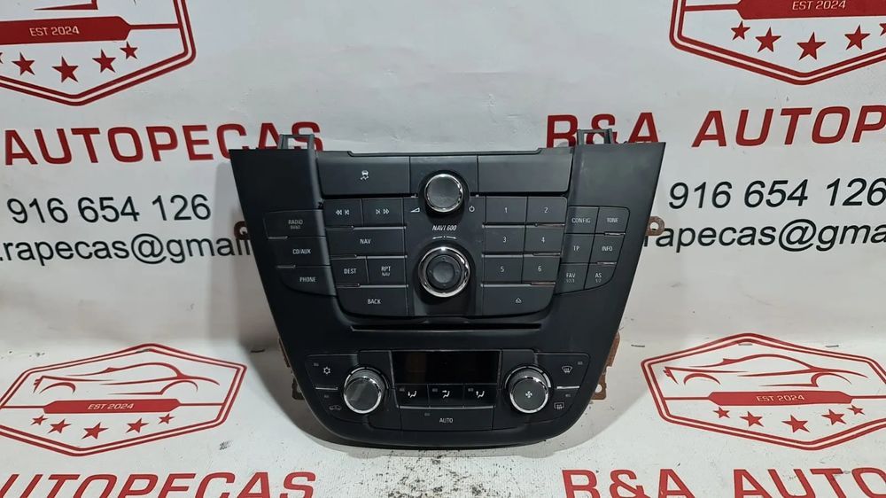 Comando Sofagem Climatronic Auto Rádio Opel Insígnia 20997887 Original