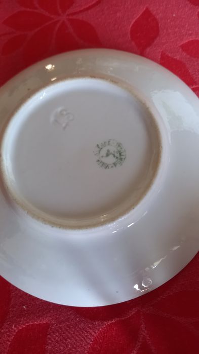 Chávenas vista alegre cegonha antigas porcelana Vista Alegre (descida de preço)