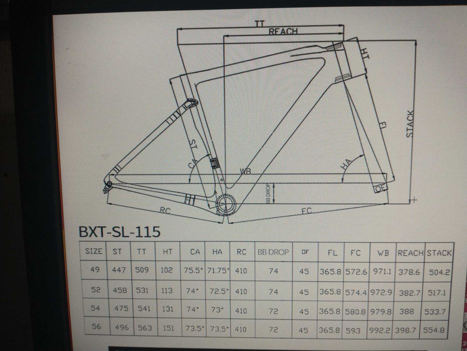 Rower szosowy karbonowy, roz. 49, Shimano 105 r7100 2x12, hydraulika