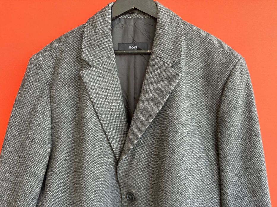 Hugo Boss чоловіче класичне вовняне пальто розмір 60 XXL 2XL 3XL