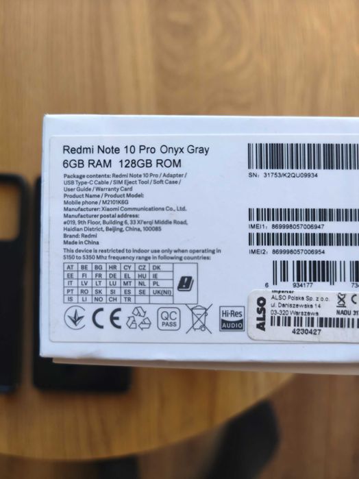 Xiaomi Redmi Note 10 Pro