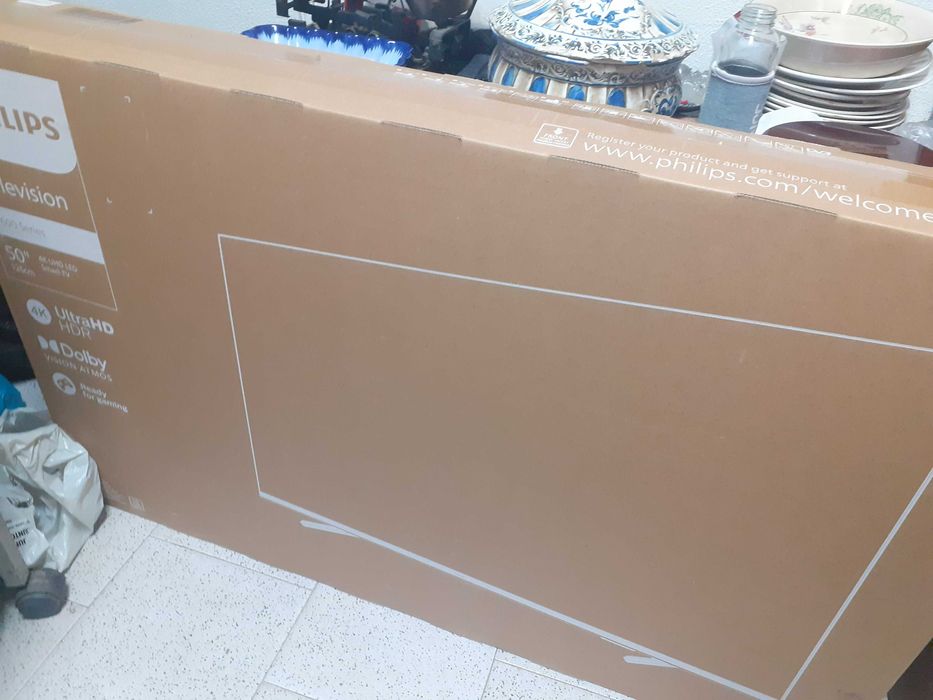 Smart TV NOVA Philips 7600 4K UHD LED 50