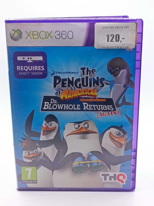 GRA The Penguins of Madagasca dr. Blowhole Na Xbox360 376/04/25s
