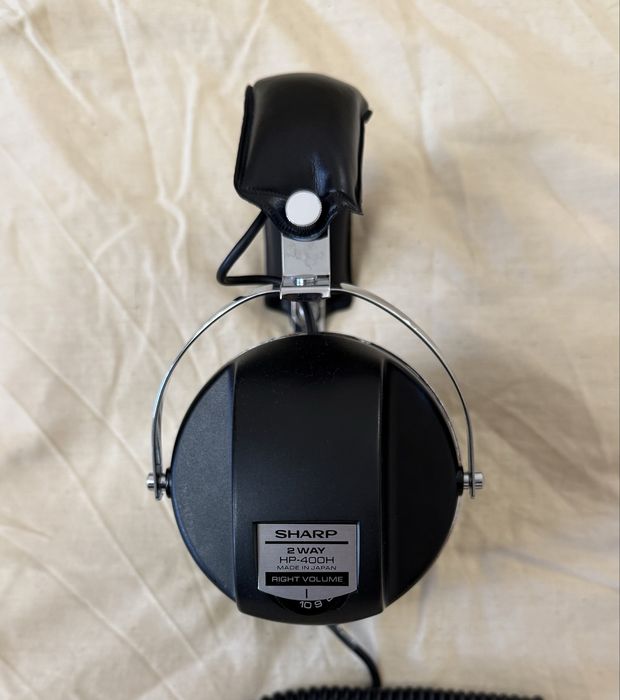 Вінтажні навушники sharp hp-400h made in japan 70s