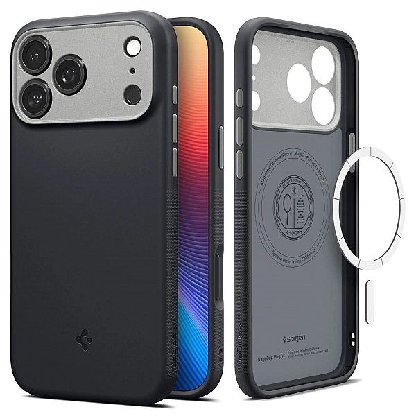 Spigen Nano Pop Mag Magsafe Iphone 17 Pro Max Black Sesame