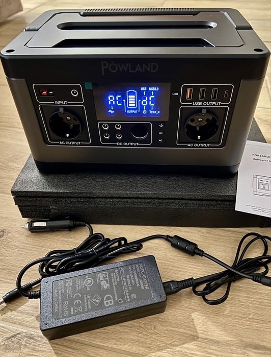 Зарядна станція Powland 600W 600 Вт