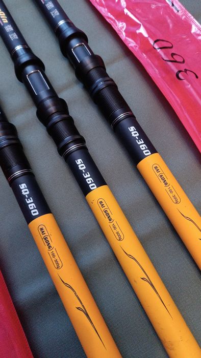 Вудлище коропове Tele Carp HANTANQIN Yellow (100-300) 360, 300,