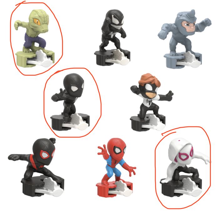 Kinder Joy Spider Man/ Людина Павук / DC / Marvel