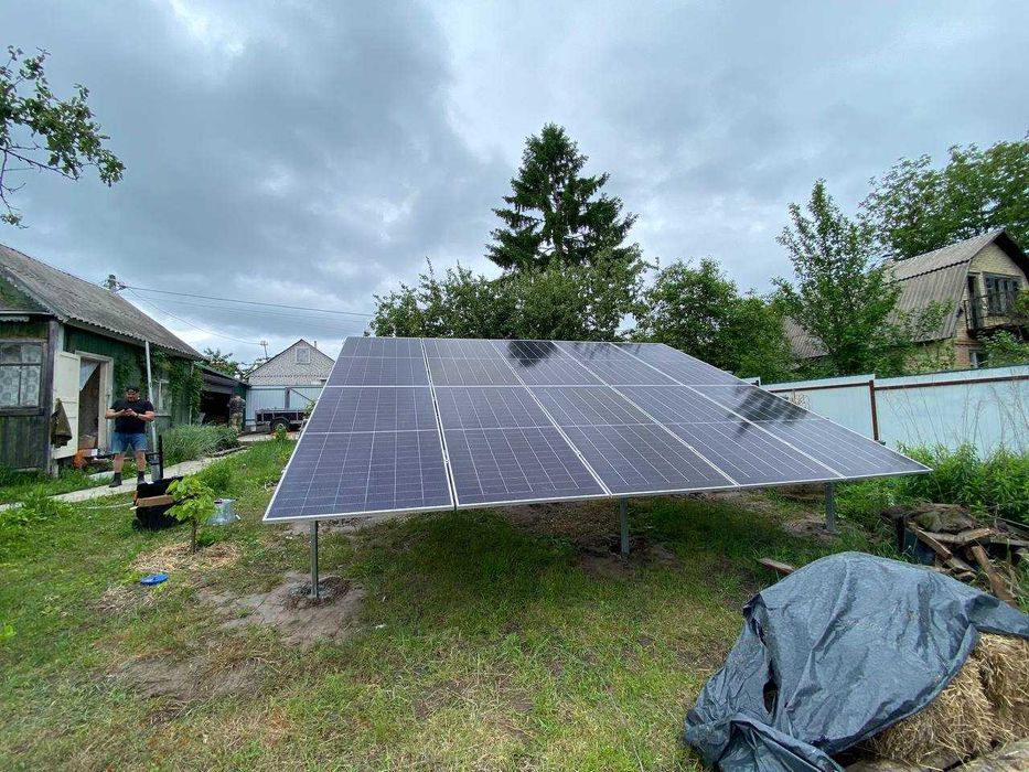 Сонячні панелі / Сонячна електростанція під ключ / Монтаж та продаж