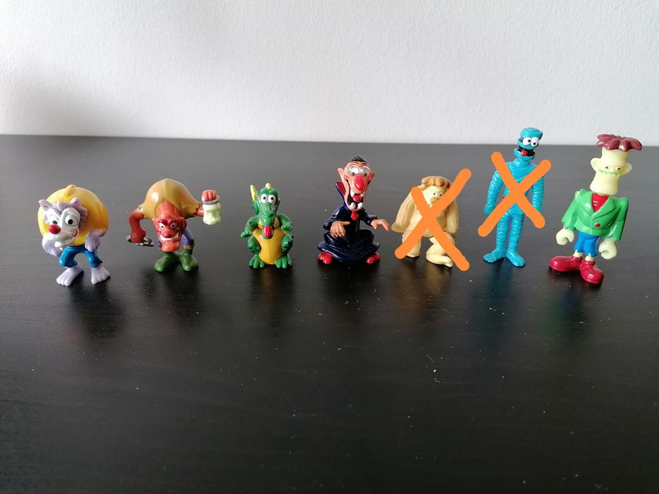 Figuras kinder, coleção "Monster Hotel"