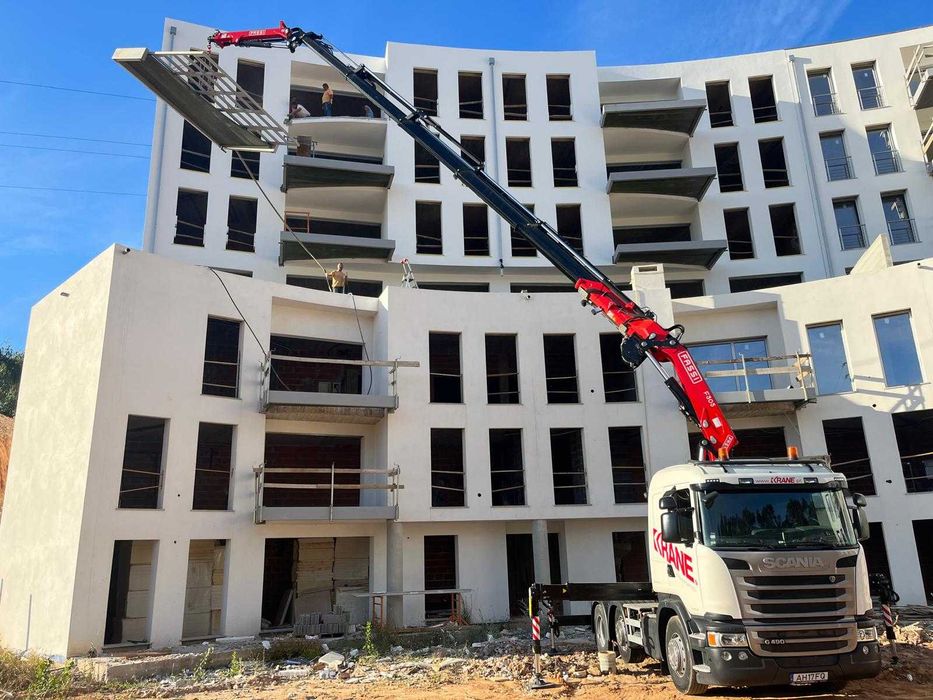 Camião grua c/semi-reboque