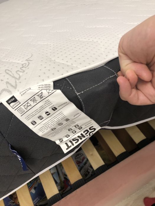 Materac sensit H2 140x200 grubość 23cm stan bdb pianka
