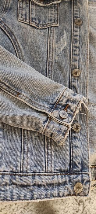 Джинсова куртка 13-14 р