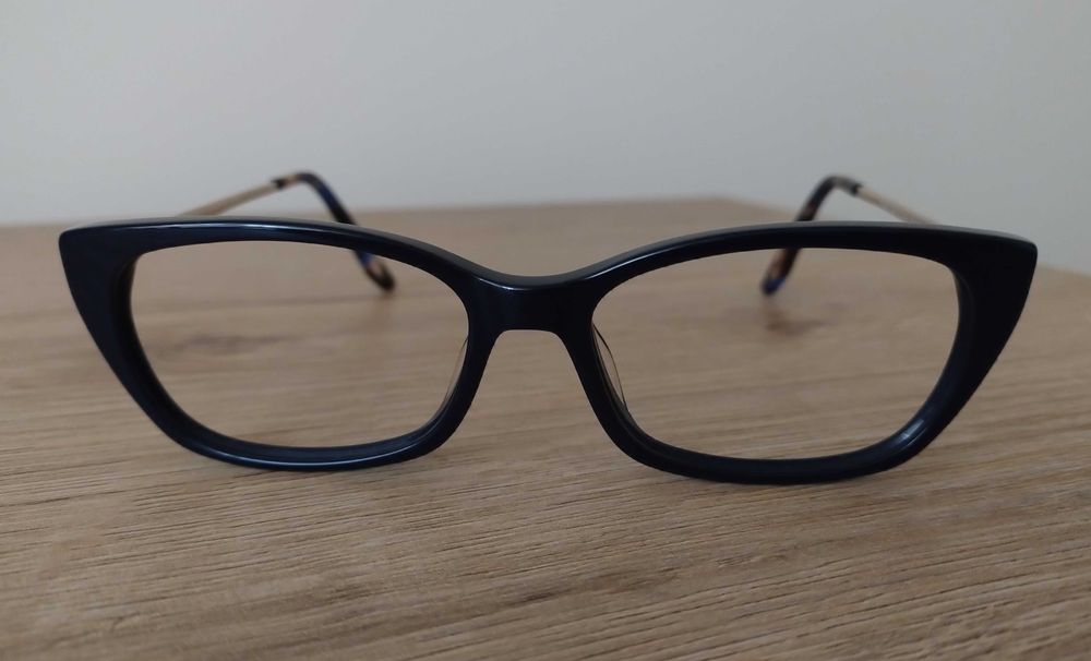Nowe oprawki Puccini PU-M 2304, kolor Granatowy.