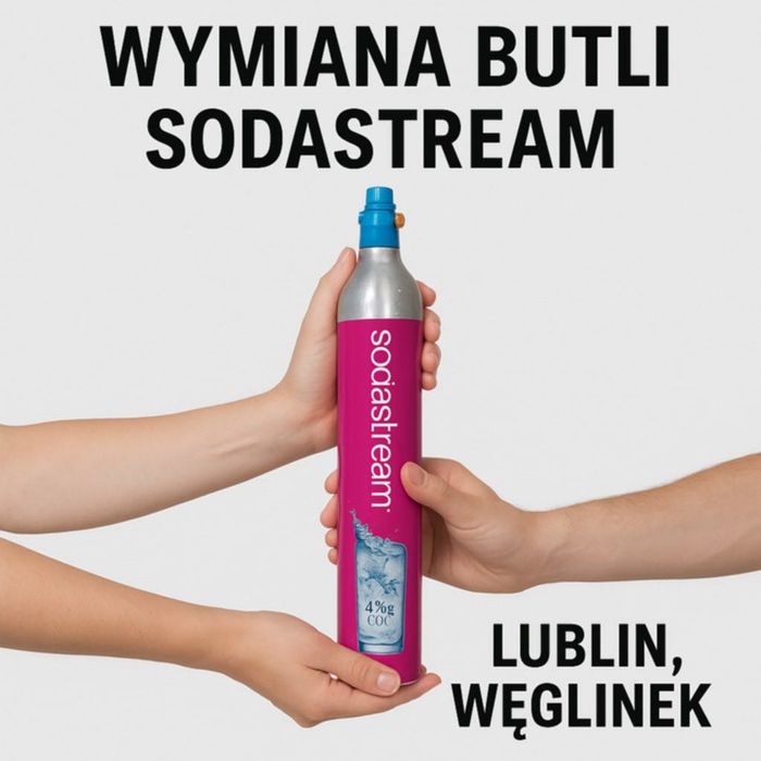 Wymiana butli Soda Stream, Lublin Czuby
