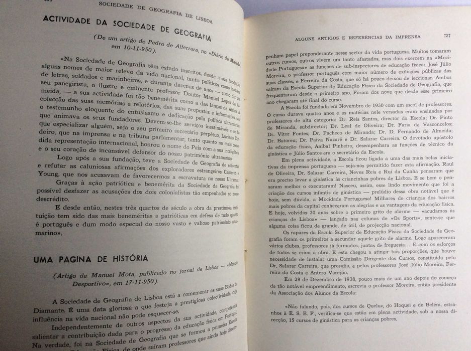 Boletim da Sociedade de Geografia de Lisboa. -  1950. Ver sumário