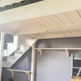 Łóżko piętrowe zabudowa