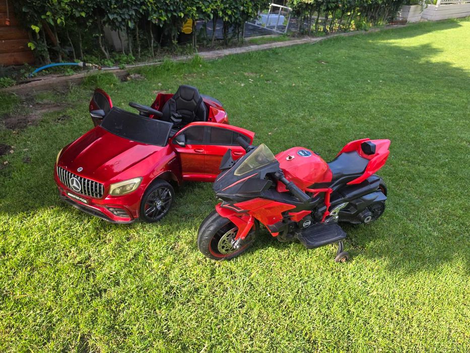 Motor i autko dla 3 latka