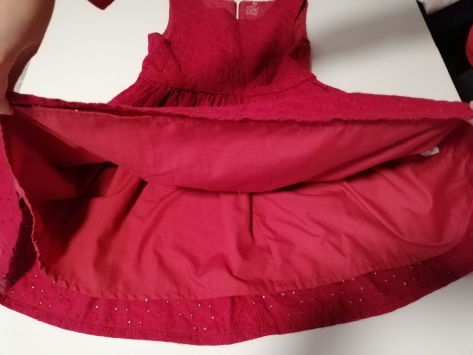 ZESTAW UBRAŃ rozm 128 sukienki spodnie jeansy bermudy RESERVED H&M