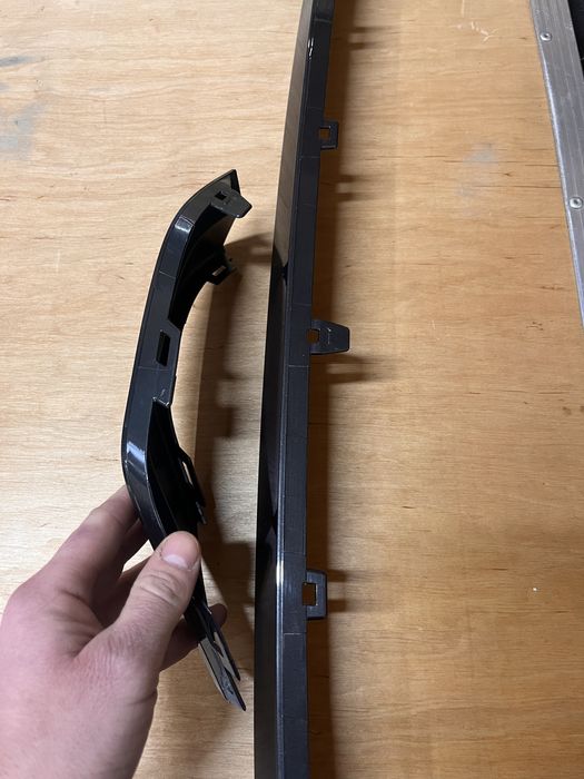 Накладки заднього дифузора e tron gt