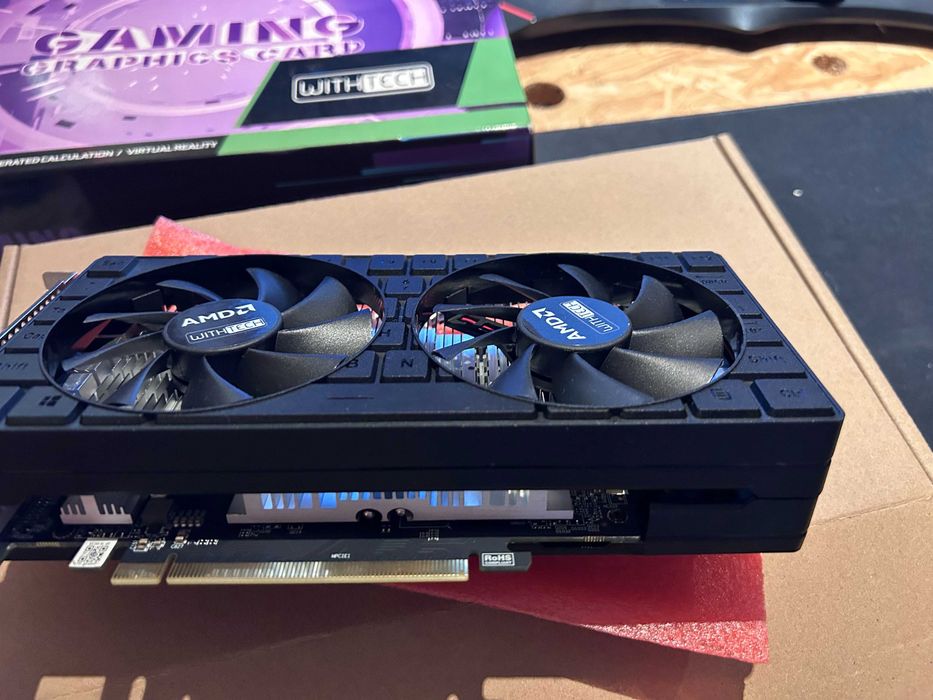 rx 580 nova nunca utilizada na caixa