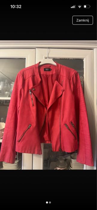 Kurtka skórzana ramoneska