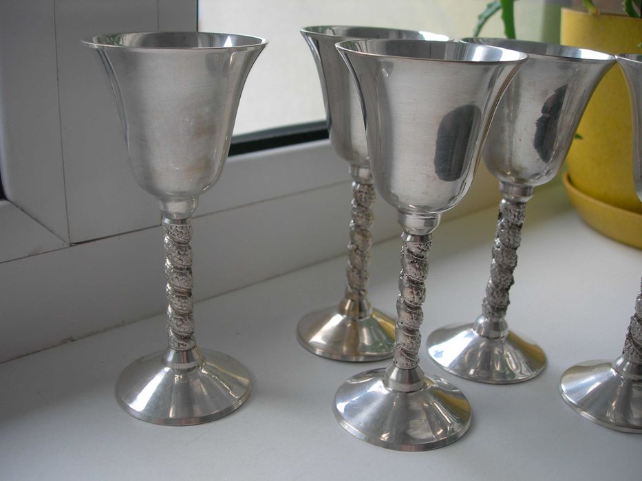 Набір, чарки, келихи, бронза, Іспанія