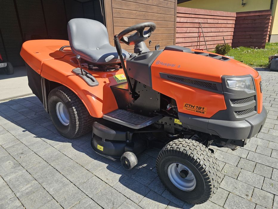 Traktorek kosiarka HUSQVARNA 19KM pompa hydro, kohler,  piękny stan!