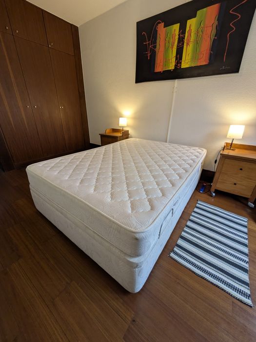 Cama de Casal 140x200 + Colchão