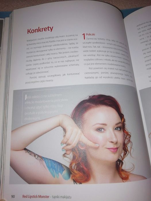 Tajniki makijażu red lipstick monster  grzelakowska -kostoglu