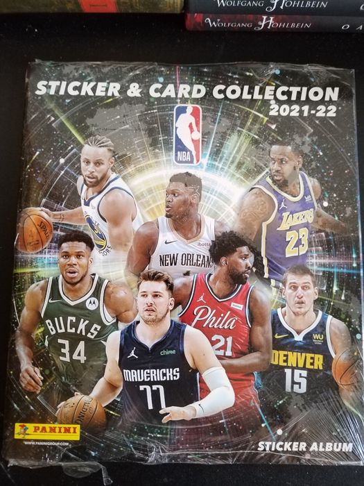 Caderneta panini NBA 2021/2022 - embalada