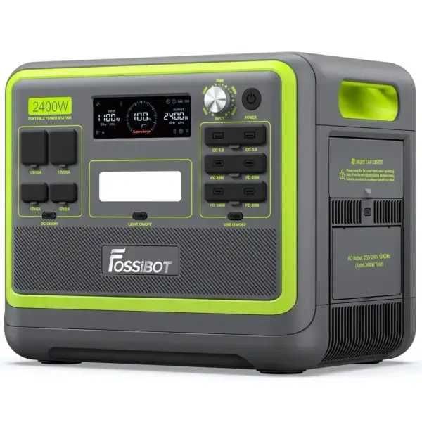 Зарядна станція Fossibot F2400 NEW (версія з Wi-Fi)