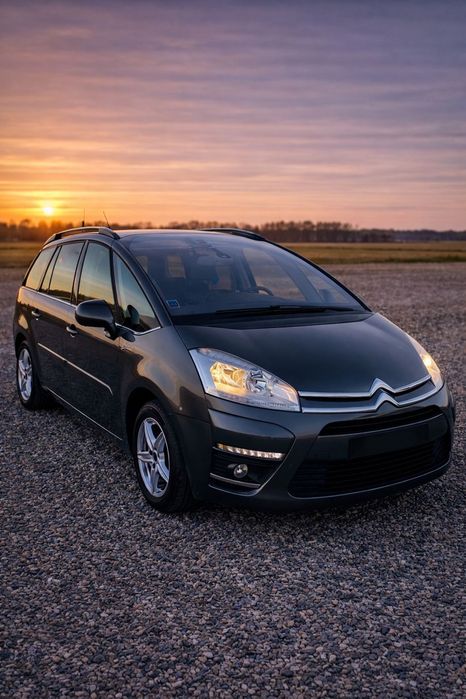 Citroën C4 Grand Picasso 1.6 e-hdi exclusive lift skóra automat 7 osób panorama zamiana