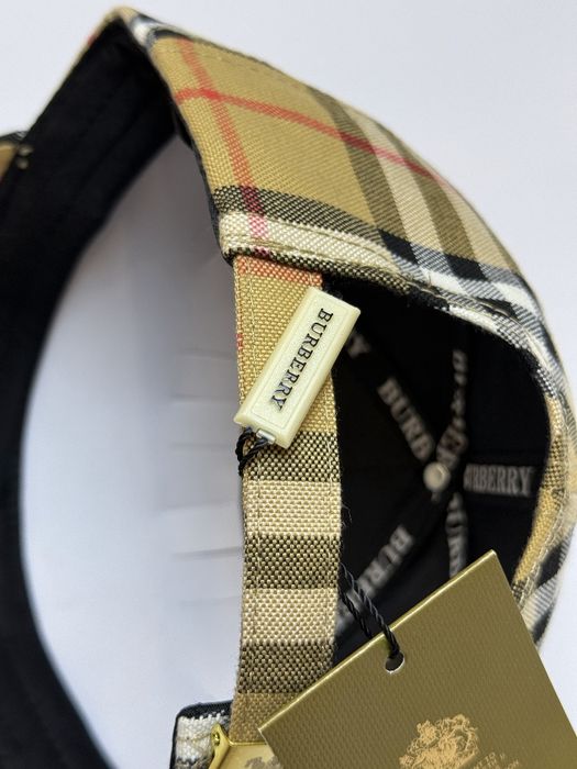 Burberry кепка / бейсболка бьорбері барбери барбері в клітку cap