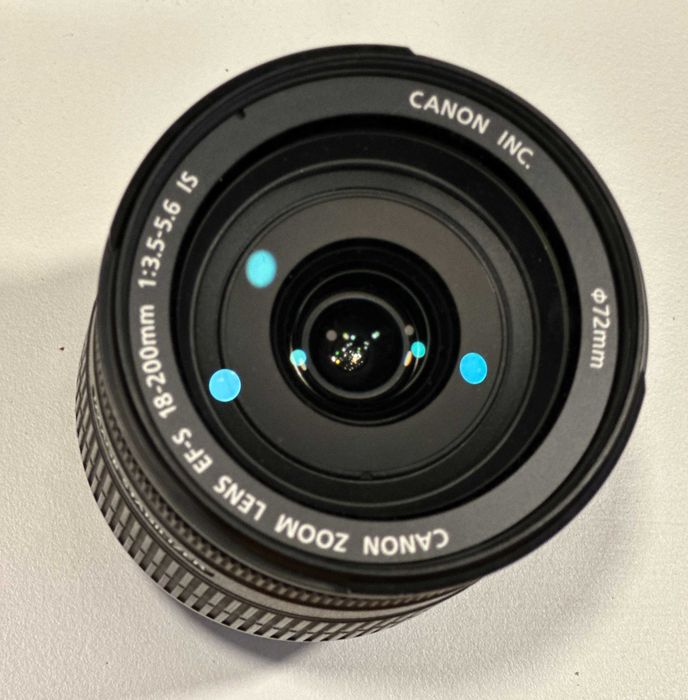 Canon EFS 18-200mm para peças