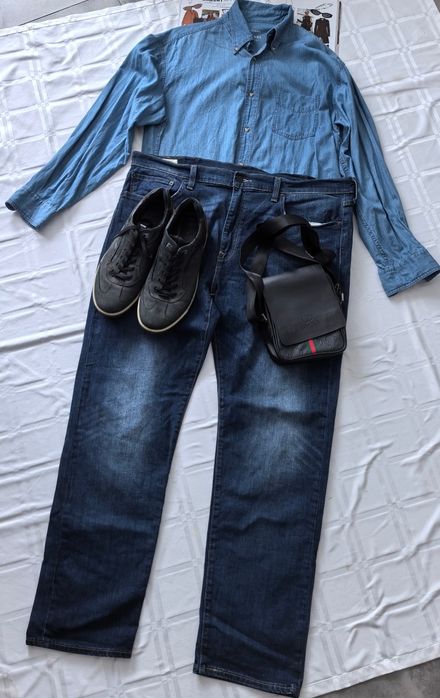 Dżinsy Męskie Levis Strauss & Co. 502 r. W 40 L32