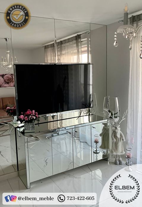 Lustrzana komoda Glamour