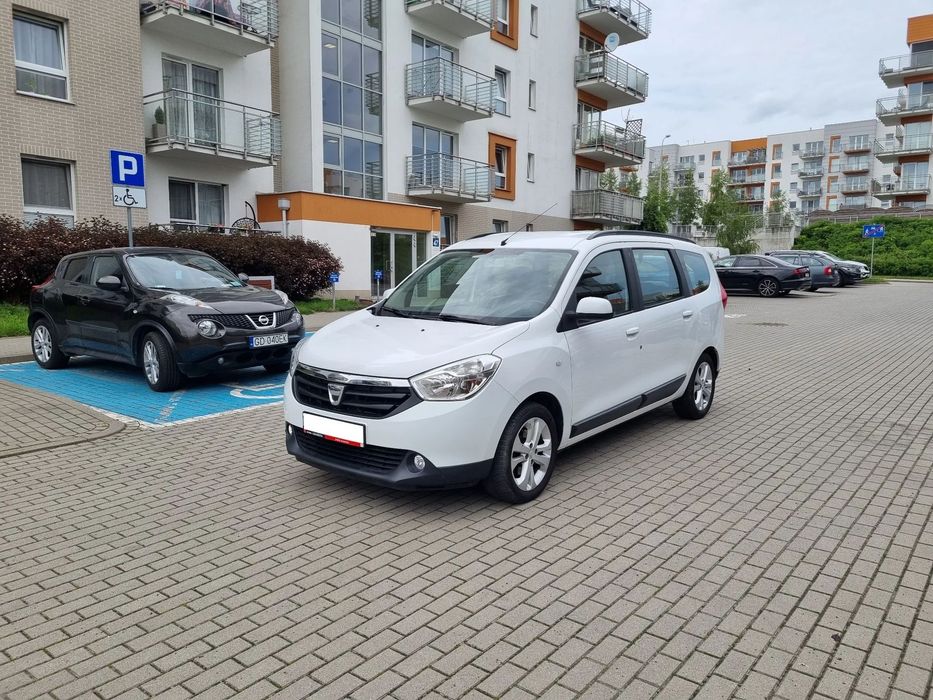 Dacia Lodgy 1,2 Benz. 115 KM Klimatyzacja Stan BDB Auto z GWARANCJĄ !!!
