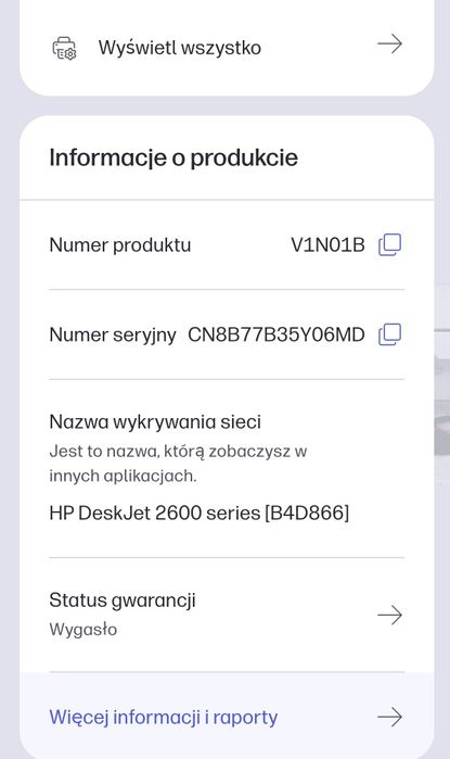Drukarka HP 2620 All-in-One kopiarka skaner wi-fi