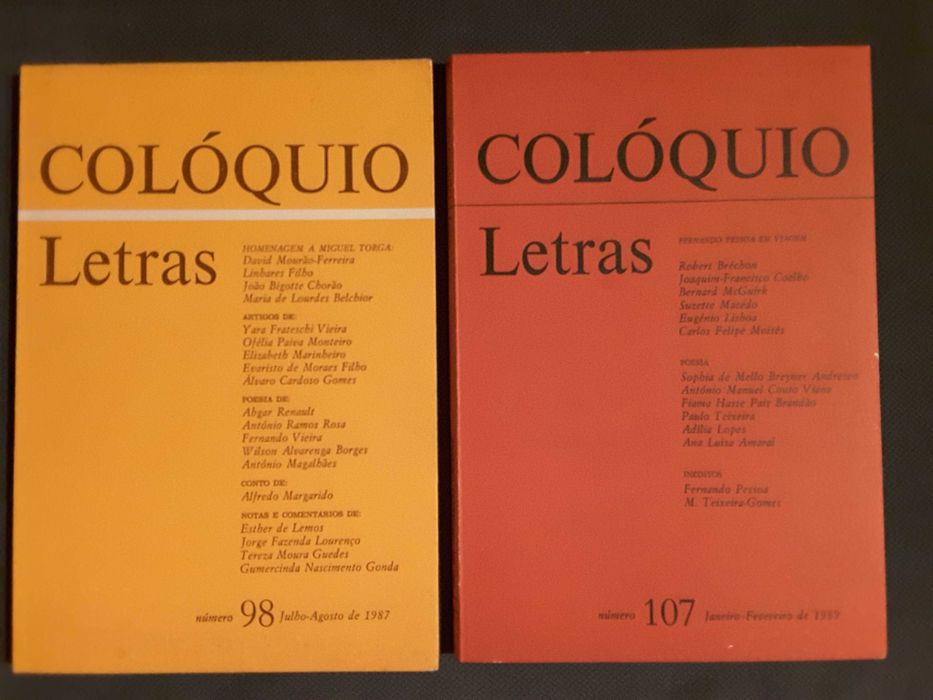 Colóquio Letras (J. Gomes Ferreira-Camoes-Torga-Pessoa)