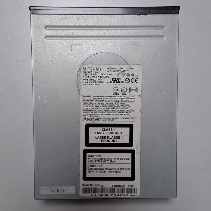 Napęd cd-rom MITSUMI FX48A0W IDE/ATA