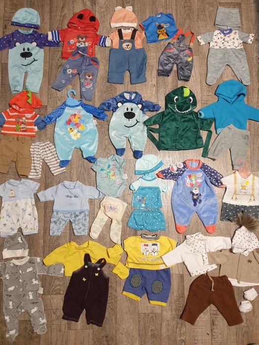 одежда костюмчик пижама бодик платье для  беби борн baby born