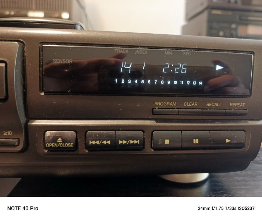 Technics odtwarzacz CD.