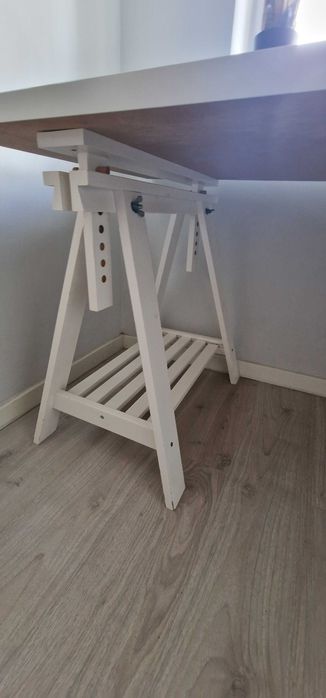 Cavalete, branco de madeira maciça - MITTBACK Ikea