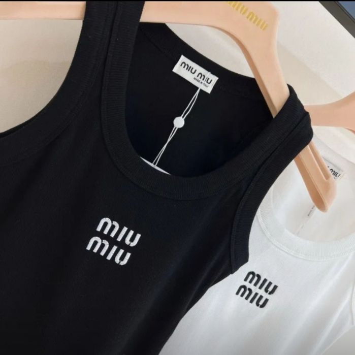 Майка miumiu, 100% бавовна