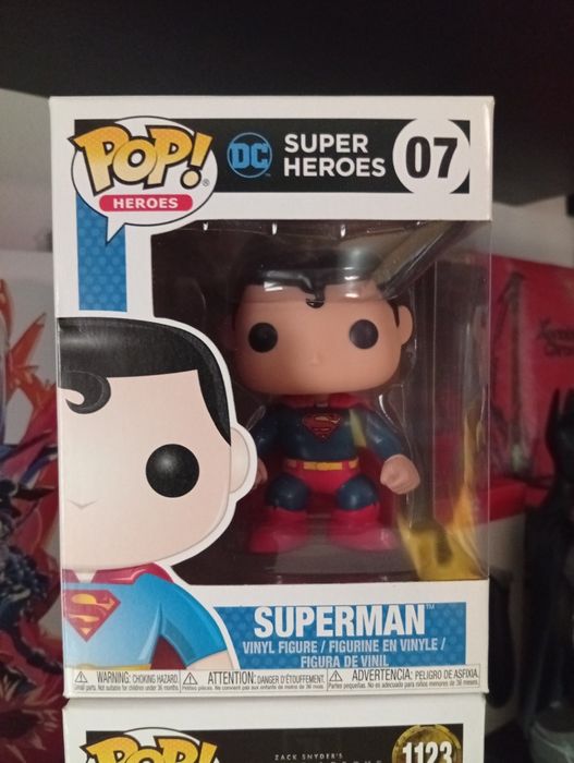 Conjunto de Funko pop Superman